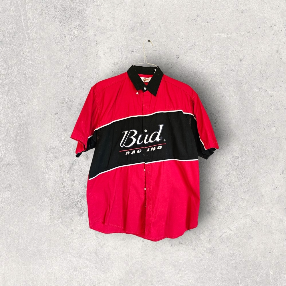 Vintage winners circle bud‎ racing shirt